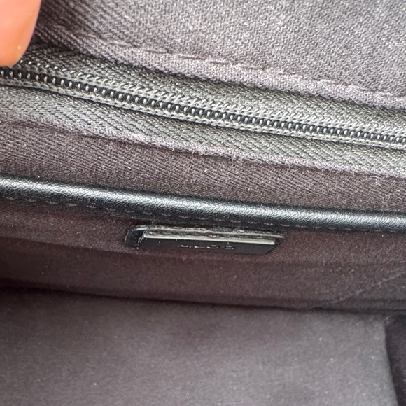 Aldo Elegant Black Chain Crossbody Bag - Picture 8 of 12